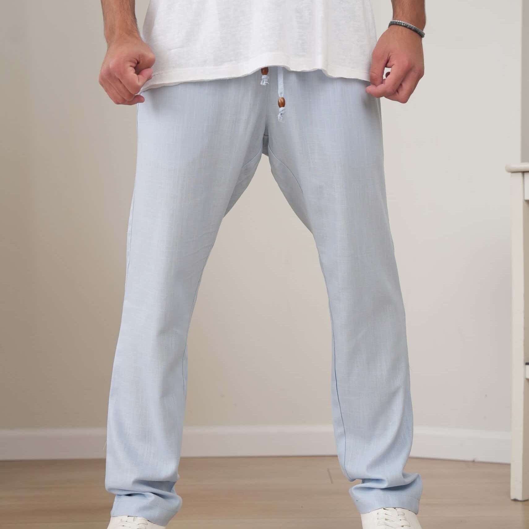 מכנס פשתן ארוך