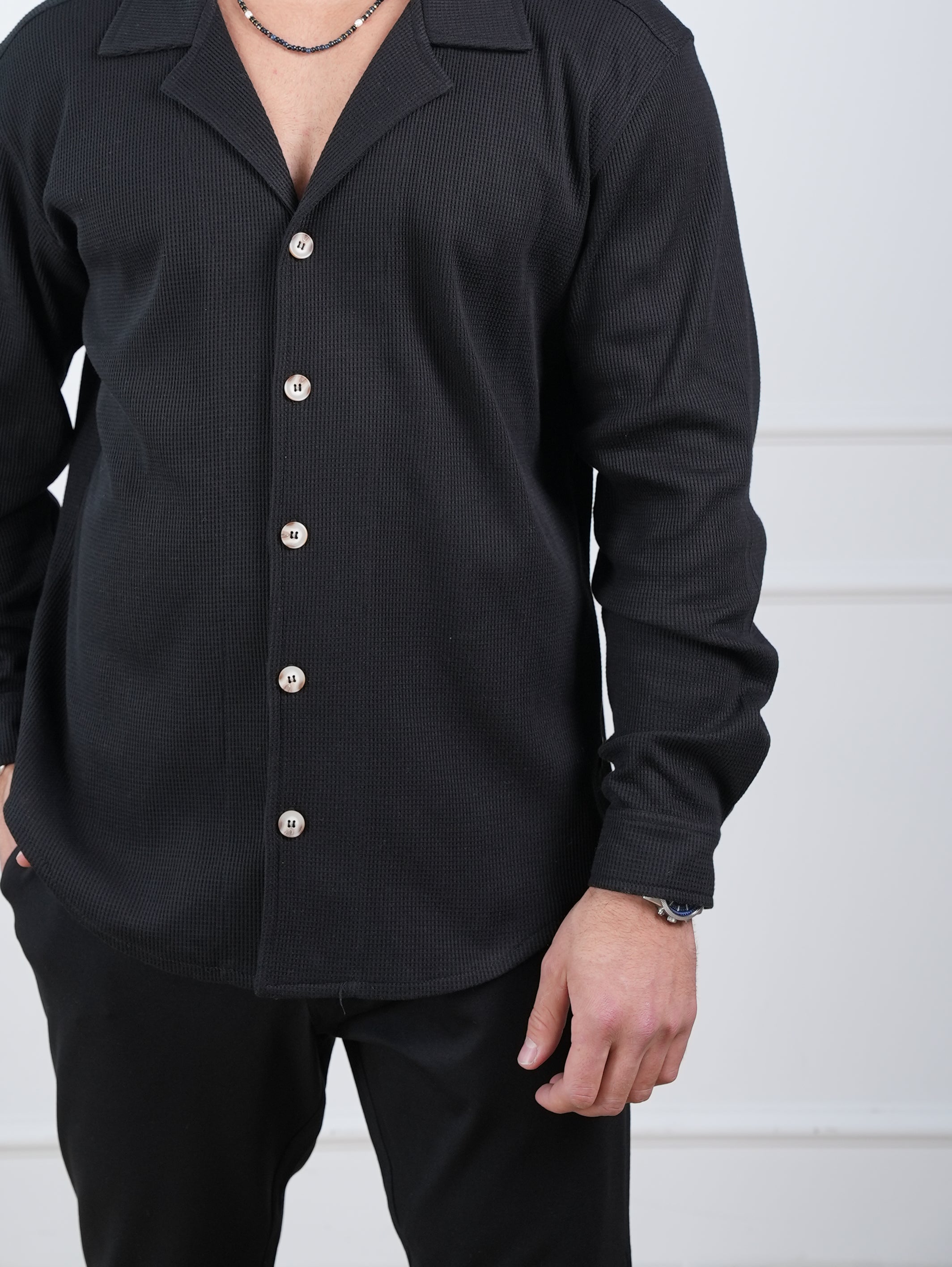 חולצת קוקונאריס בד וופל חדש