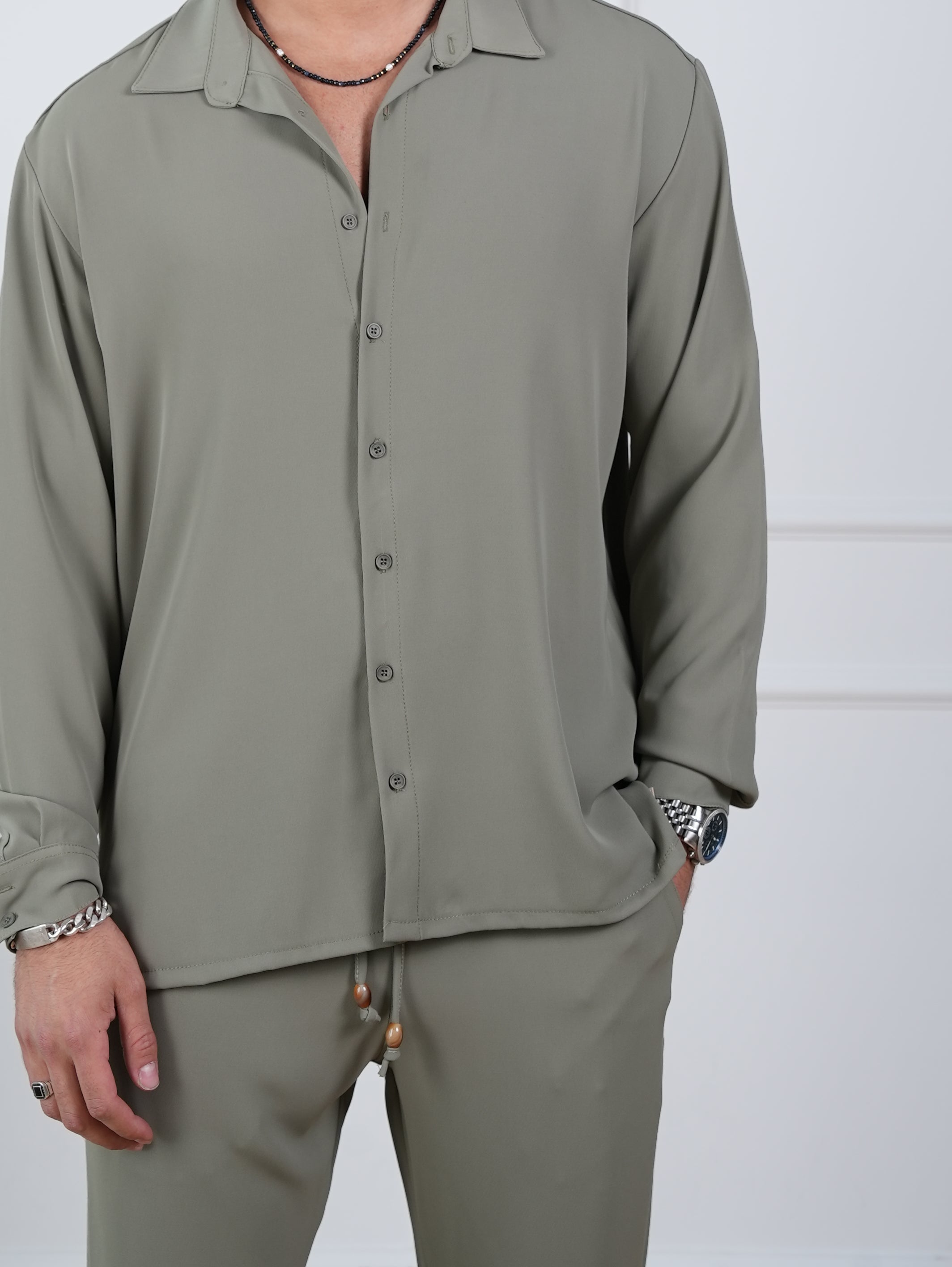 חולצת אלגנט מיאמי שרוול ארוך