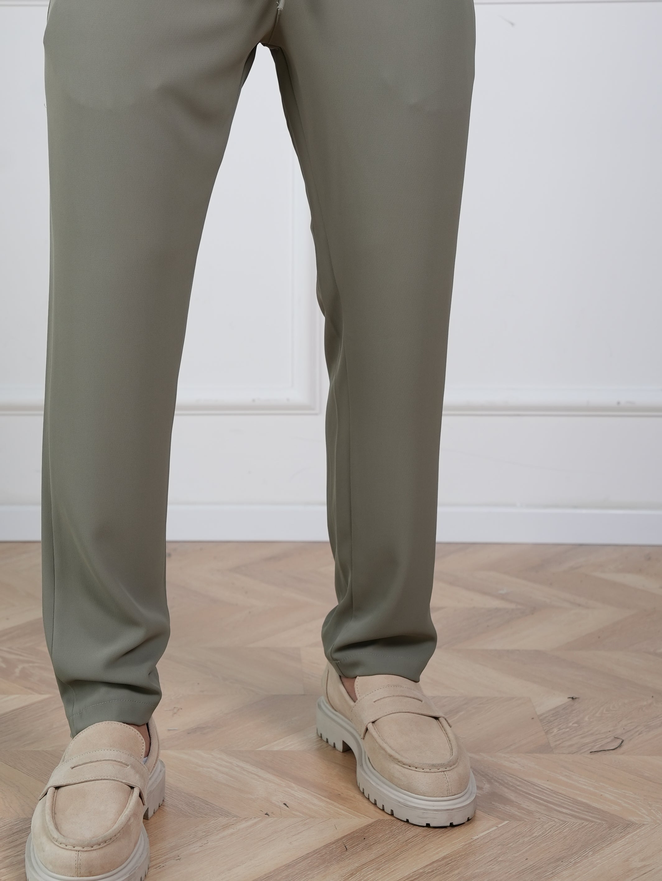 מכנס בד מיאמי רחב