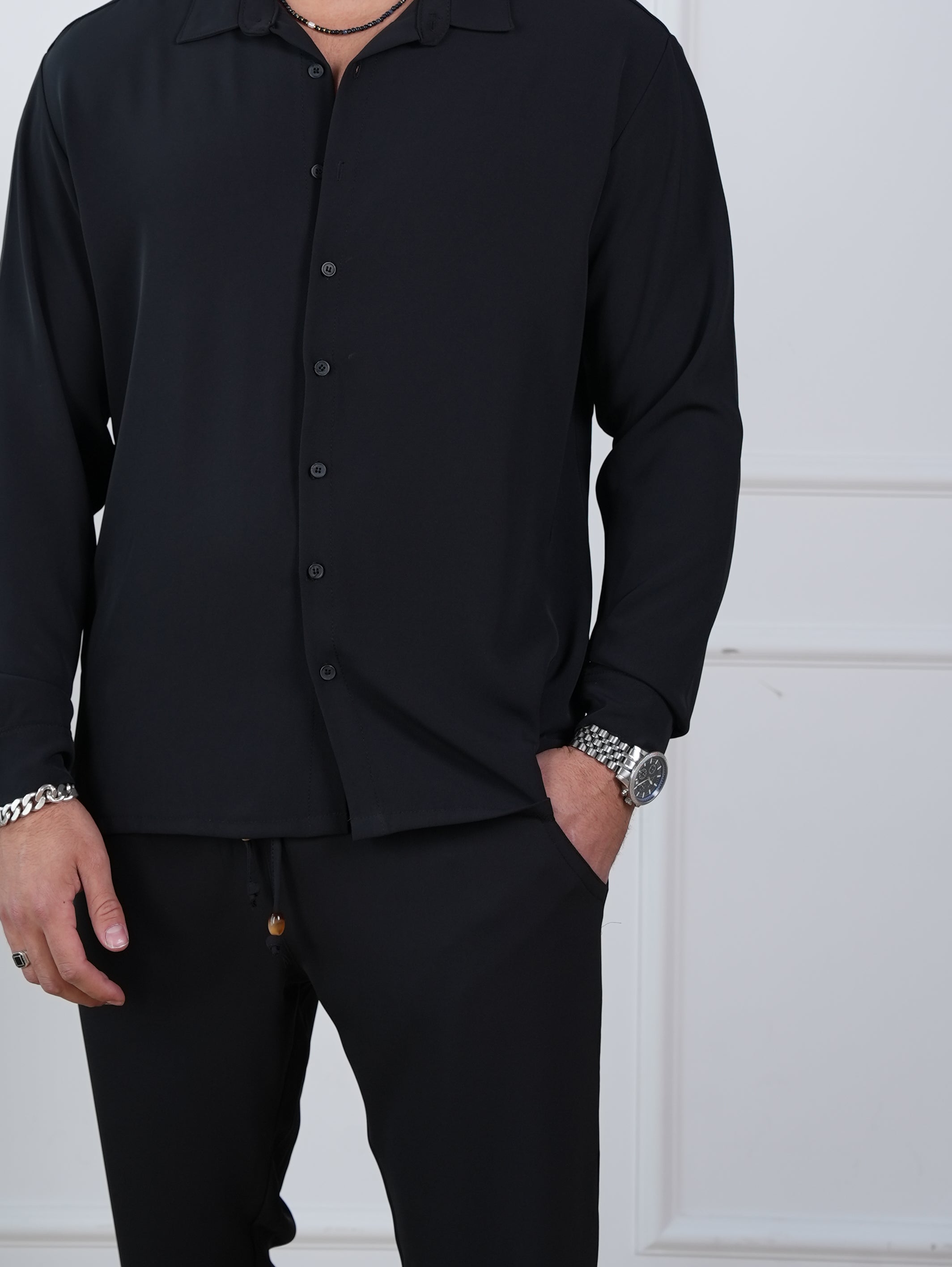 חולצת אלגנט מיאמי שרוול ארוך