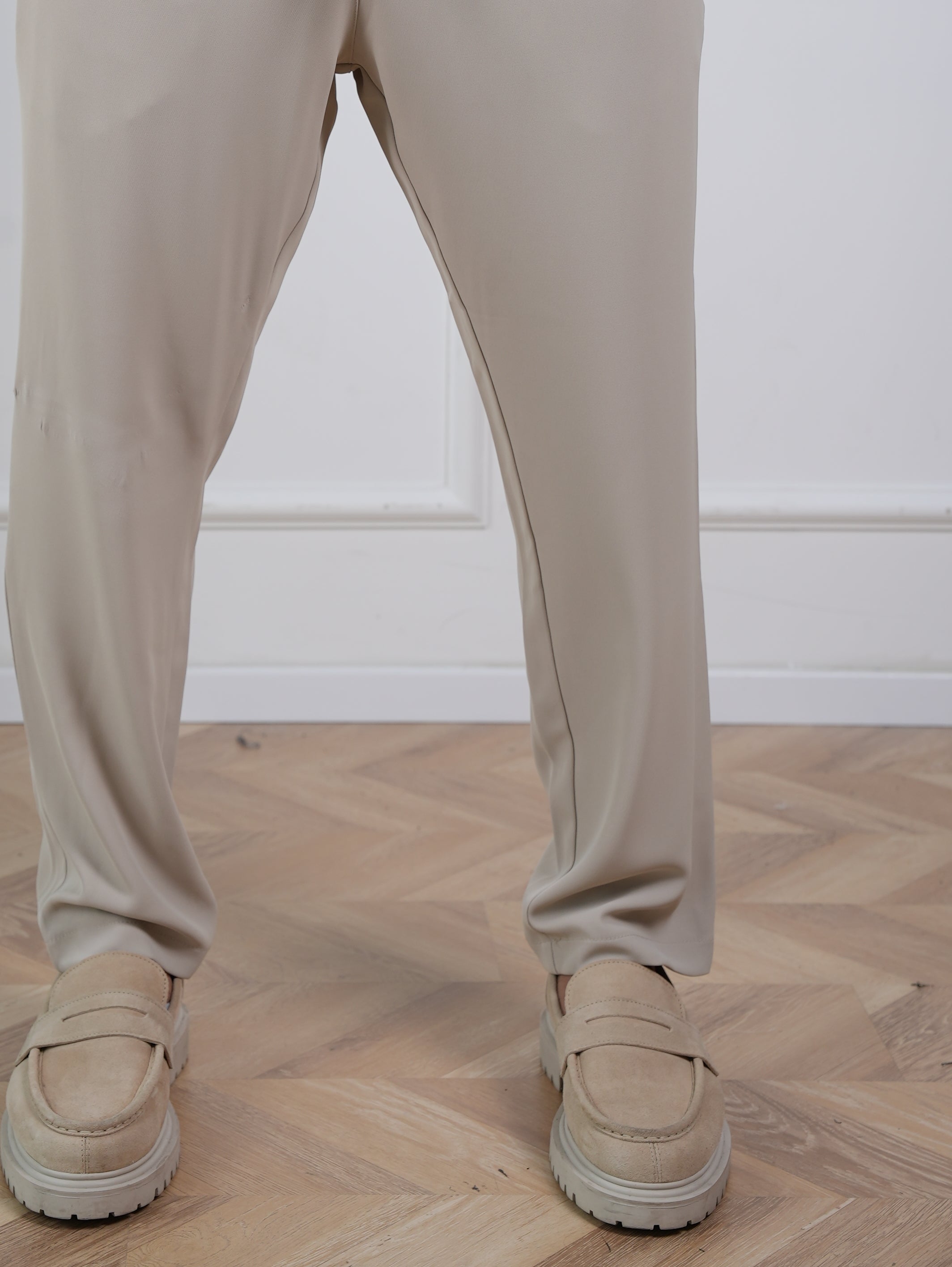 מכנס בד מיאמי רחב