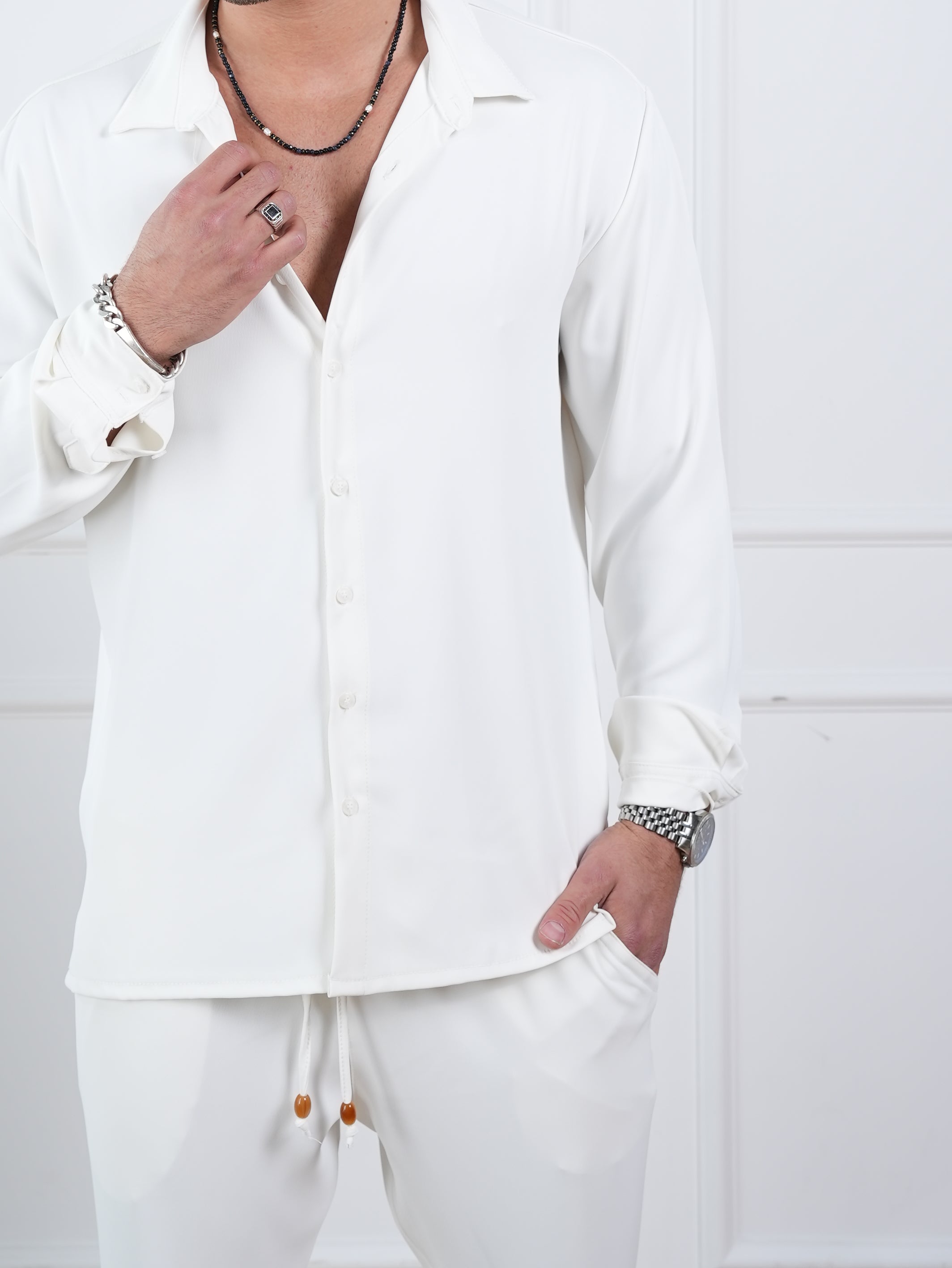 חולצת אלגנט מיאמי שרוול ארוך