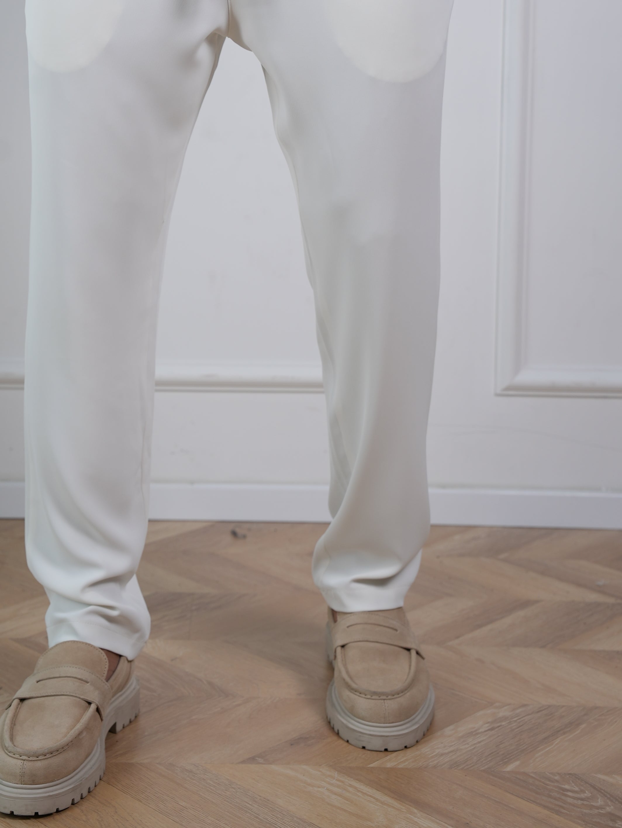 מכנס בד מיאמי רחב