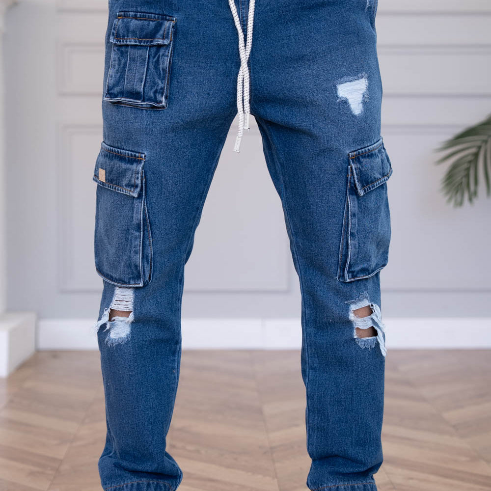 ג׳ינס רחב אוברסייז דגמח