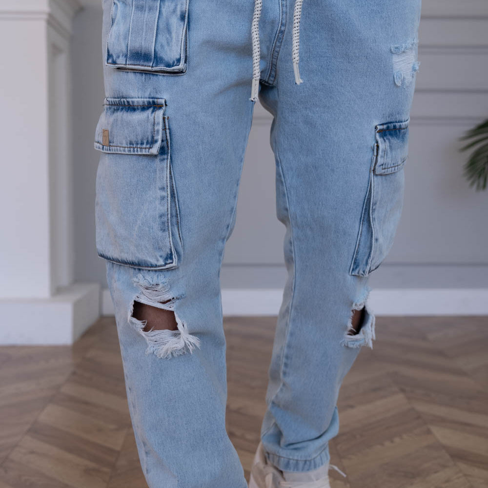 ג׳ינס רחב אוברסייז דגמח