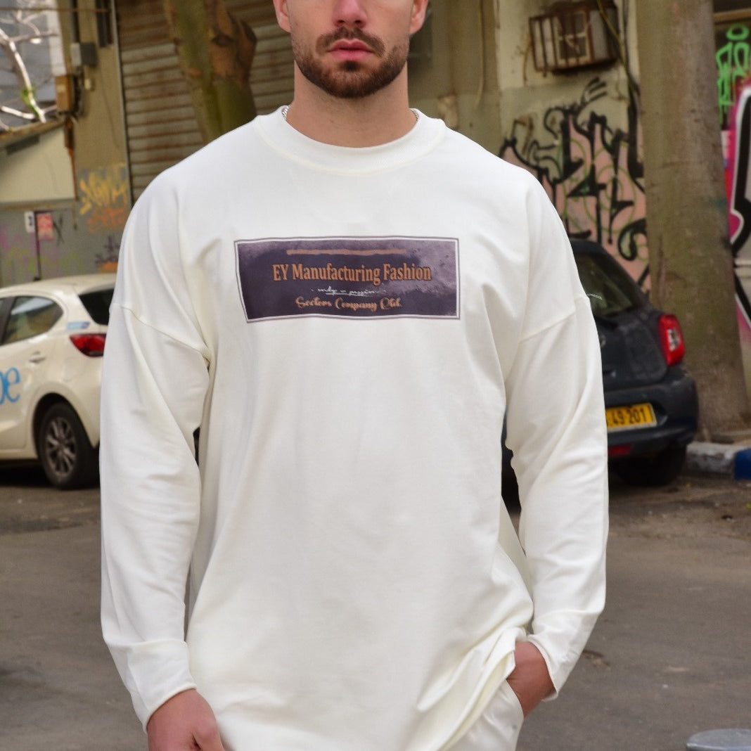 חולצת פרנץ טרי המבורג עם דפוס