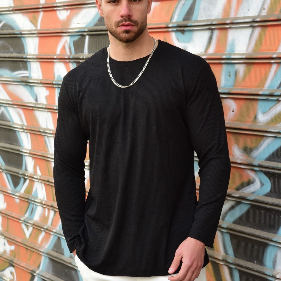 חולצת בייסיק פרימות בד רייב פשתן