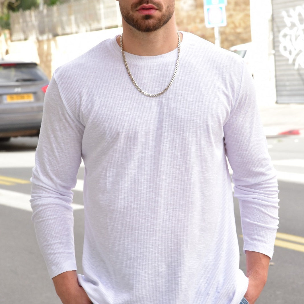 חולצת בייסיק פרימות בד רייב פשתן