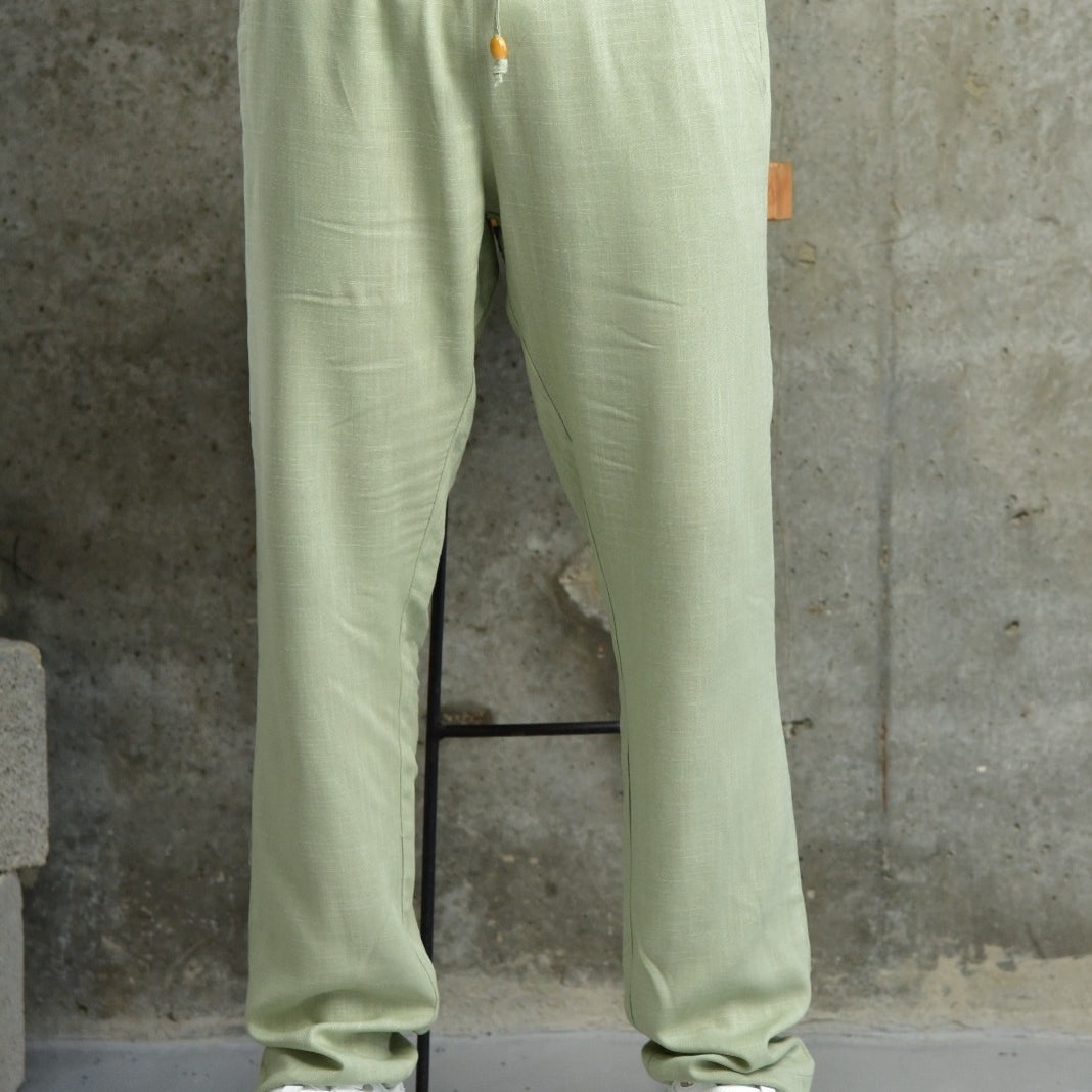 מכנס פשתן רחב הטרודוס