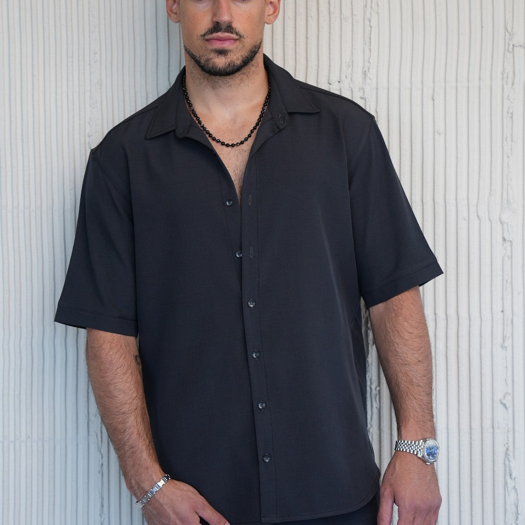 חולצת מקסמרה שרוול קצר