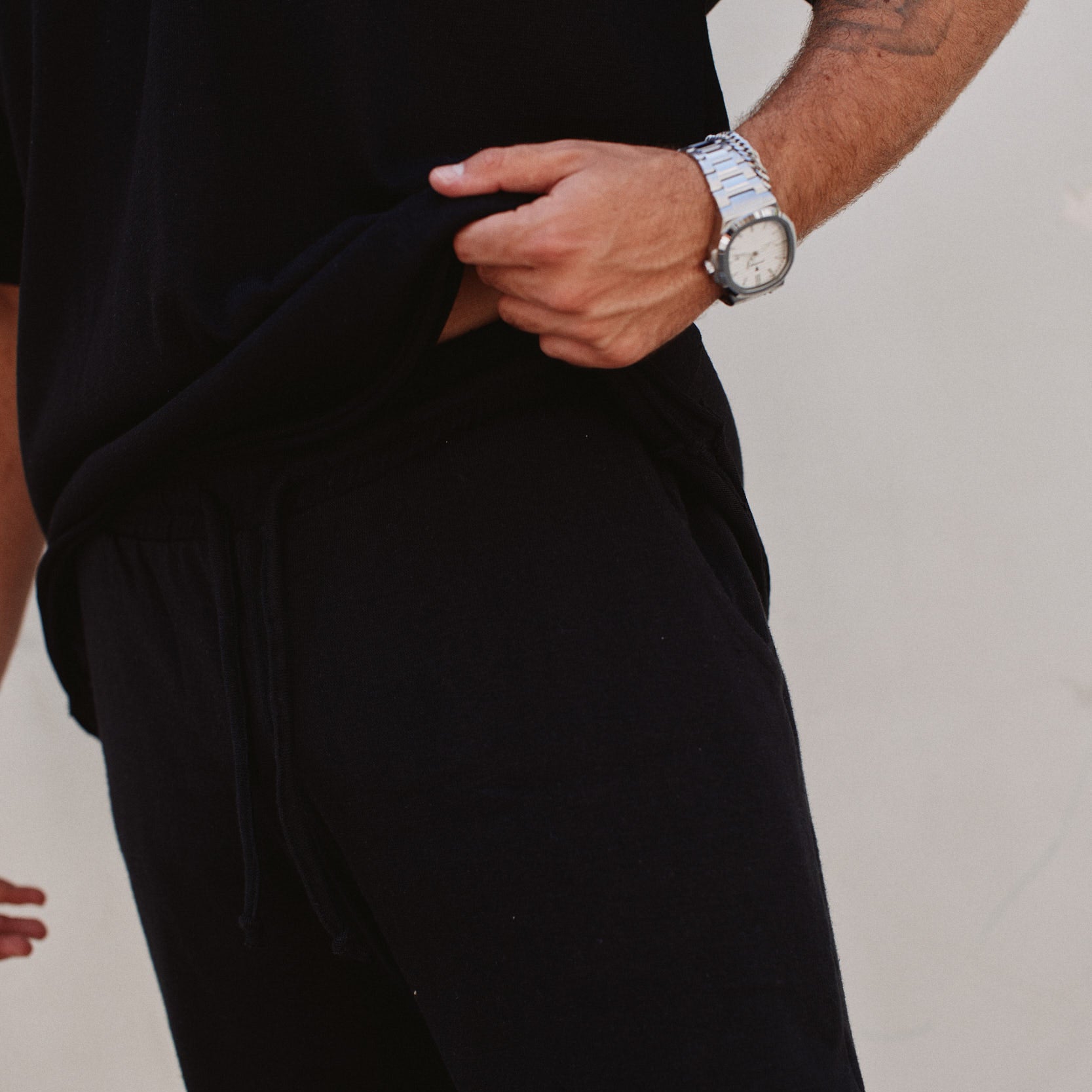 שורט פשתן סריפוס עם בטנה