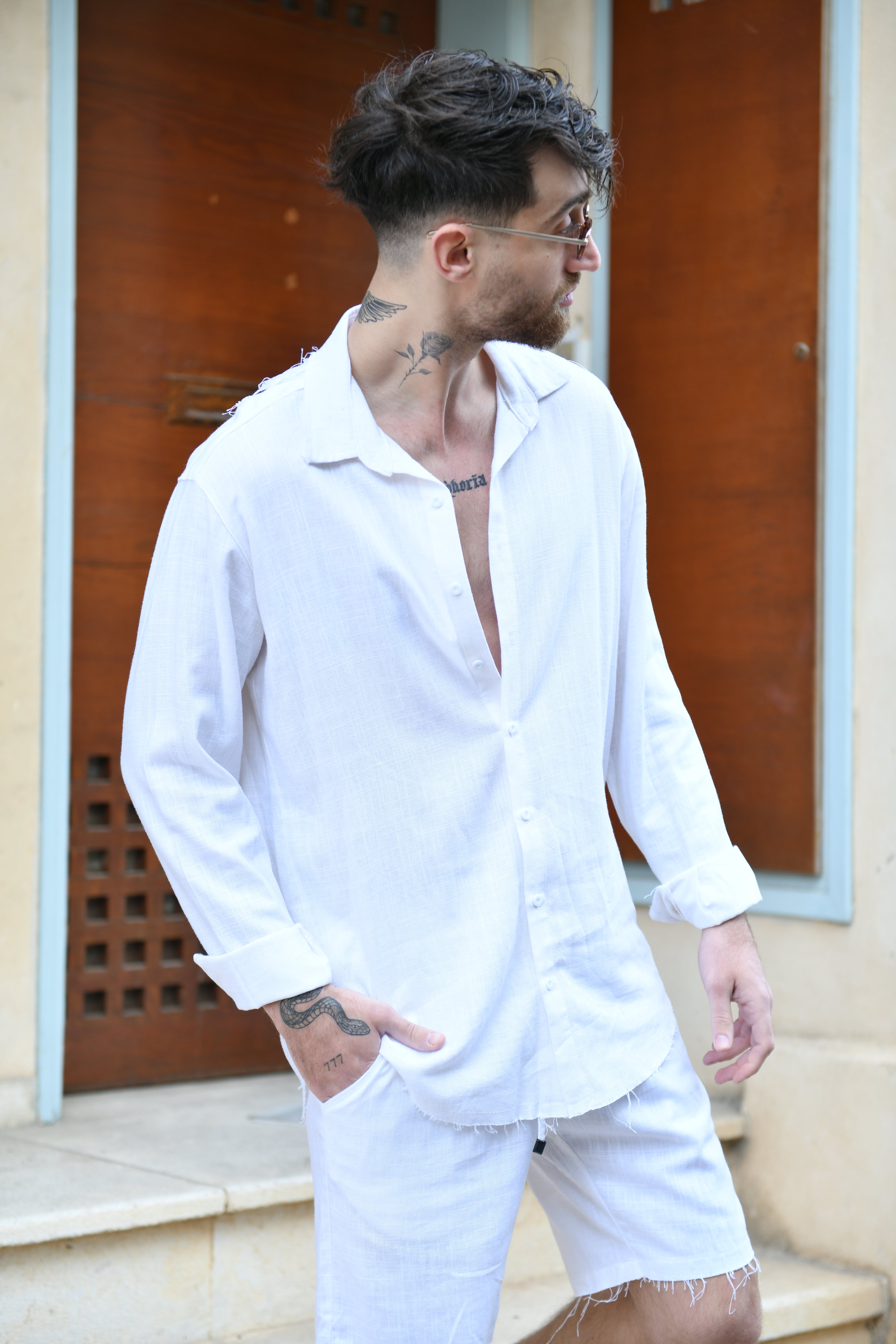 חולצת פשתן אנטוניו