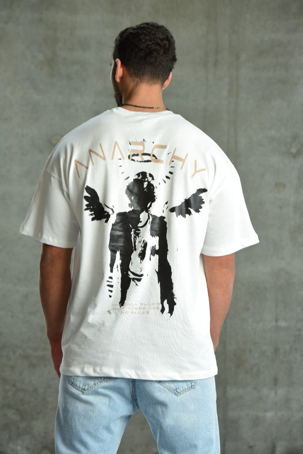 חולצת אוברסייז ניקוסיה הדפס בגב