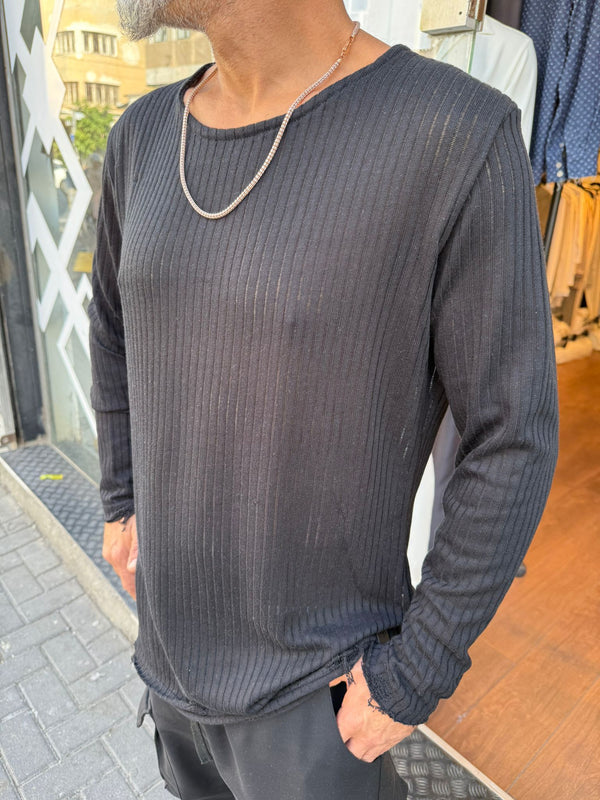 חולצת סאנטוריני ארוך ניקי